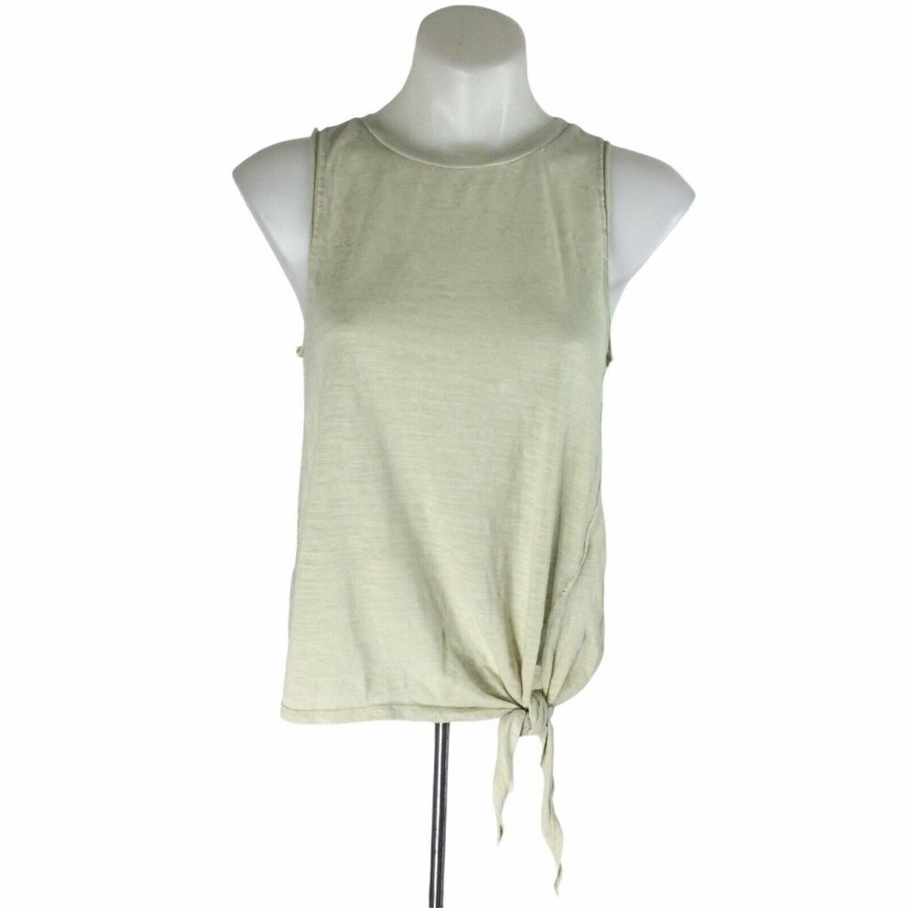 Anthropologie Maeve Tank Woodsboro Side Tie Knot